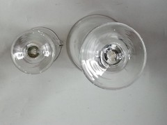 2 Piece Marisco Apothecary Clear Medical Measuring Beakers