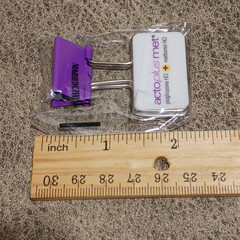 10 Drug Rep ACTOPLUS MET Pharmaceutical Small Binder Clips New! NOS