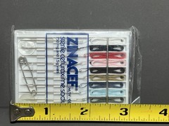 Vintage Zinacef Cefuroxime Glaxo Drug Rep Promo Mini Plastic Sewing Kit 3 x 2 in