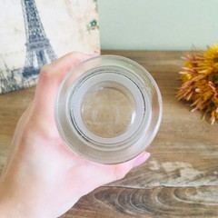 Vintage Apothecary Glass Jar Bottle with lid, Pharmacy Medical Decor, Medicine