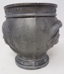 Vintage Pewter Mortar & Pestle Display Only By Schering Corp. 1988