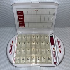 Pharmaceutical Drug Rep Promo Daily/ Month Pill Organizer From SUTENT 28 Slots