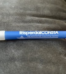Drug Rep RISPERDAL CONSTA Collectible Pen RISPERIDONE Representative Giveaway