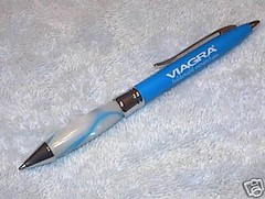 VIAGRA HEAVY METAL DRUG REP PEN STYLUS PDA RARE GR8 GAG GIFT 4 BIRTHDAY BACHELOR