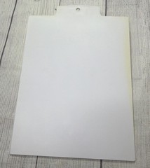 Mucinex Mr. Mucus Promotional Plastic Clipboard Advertising Pharmacy Display