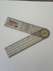 Vintage Medicine Tablet Measuring Ruler Norgesic Forte Riker Labs