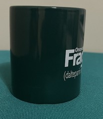 Green Fragmin Pharmaceutical Ceramic Coffee Mug