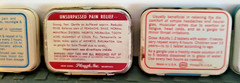 Vintage Pharmacy-Medicine Advertising ASPIRIN tins 13 pcs