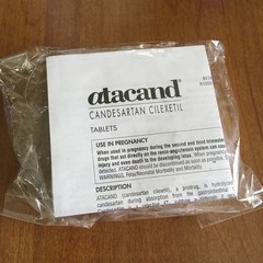 Atacand stapler new in package pharma promo