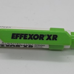Effexor XR Promotional Click Pen – Green & White Pharma Rep Collectible