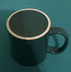 Green Fragmin Pharmaceutical Ceramic Coffee Mug