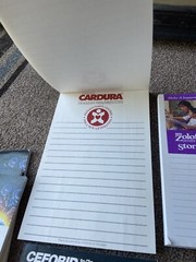 Note Pad Lot Pharmaceutical Drug Rep Collectible Promo Zoloft Cardura Cefobid