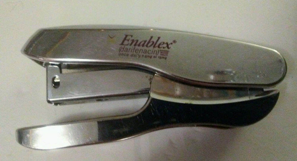 Enablex (darifenacin) Pharmaceutical Promotional Stainless Steel Stapler