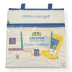 VTG PGA Crestor Rosuvastatin Pharma Drug Rep Advertising Seat Cushion Golf 2004