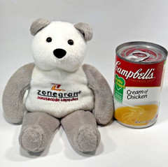 Zonegran Zonisanide Pharm Drug Rep Promotional 9″ Bean Bag Bear 50 Mg Capsules