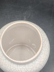 Vintage Apothecary Jar Herr Keramik „Unct Zinci“. Germany *READ *