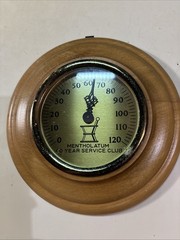 VINTAGE 40 YEAR SERVICE AWARD THERMOMETER PHARMACY RX DRUGS MENTHOLATUM SPILLER
