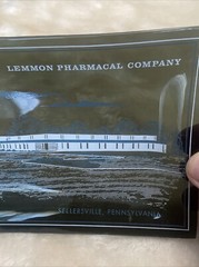 Pharmacy Advertising Tray 1966 Lemmon Pharmacal Co. Sellersville Pennsylvania