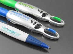 Zyrtec Risperdal Thrombin Carabiner PENS Drug Rep Pharmaceutical Promo Dry Ink