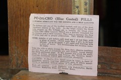 1930’s Order Blank Podacro Patent Medicine Morristown Tennessee