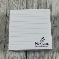 Nexium Esomeprazole Magnesium Post-it Notes Pad Pharma Promotional Collectible