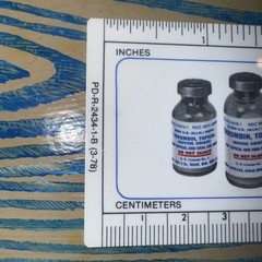 Thrombin Ruler Drug Rep Swag Parke-Davis Pharmaceuticals Vtg Pharma ad