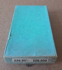 File box & 100 antique prescriptions (1926) – HEROIN, PAREGORIC, BROMIDE
