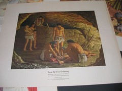 Vintage 1951 Set of 6 Parke Davis A History Of Pharmacy In Pictures Lithographs