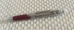 Drug Rep Pharmaceutical Memorabilia Metal ZETIA Pen w/Plastic Cover, NIP