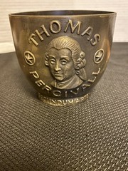 Vintage 1994 Schering Plough Thomas Percival 200th Anniversary Pharmacy Mortar