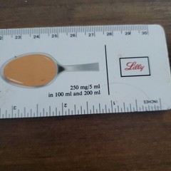 Eli Lilly Promotional 12″ Ruler Vintage Keflex Collectible Cir 70s