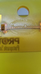 Clear Yellow Plastic Protonix Medical Pharmacy Prescription Clip Board