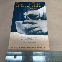 Tile And Till Magazine Eli Lilly And Company May 1937 Indianapolis Indiana