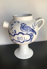 Vintage Apotheacary Jar – Syr Rosar Sol – Reproduction by Lilly 1989