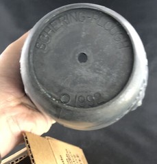 Vtg 1992 Schering metal Mortar and Pestle 30th Edition Christopher Columbus GS6