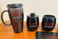 RARE Group of (7) EVISTA Drug Rep Pharmaceutical Promo Items – New and Unused