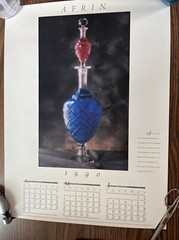Vintage 1990 Show Globe History Julius Caesar Rome Pharmacy Poster Afrin Promo