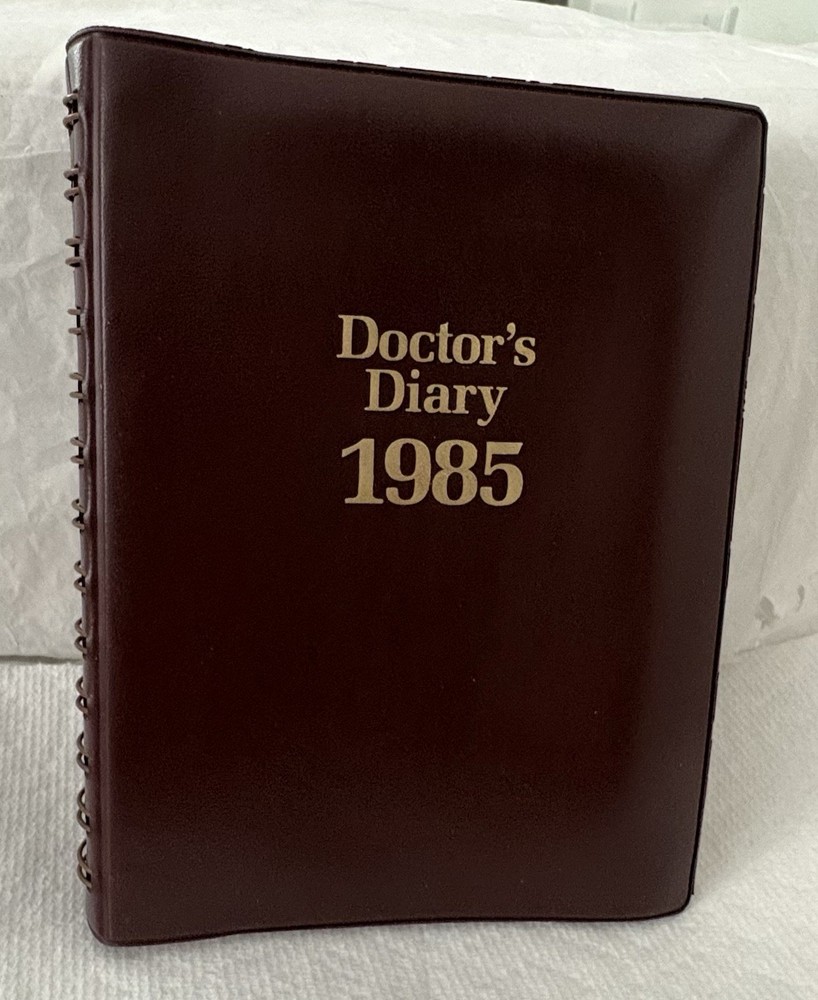 VTG 1985 ATIVAN SPIRAL DOCTOR’S DIARY, NOTEBOOK, PHARMA DRUG REP LOGO NEW NOS