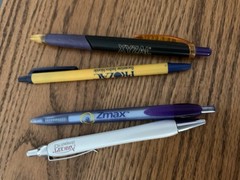 6 Lot of 6 PENS Drug Rep Pharmaceutical Promo Medical Advertising