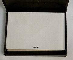 ETRAFON antipsychotic Schering promo note paper and holder