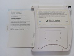 Spiriva COPD Medical Office Display Teaching Aid Drug Rep Pharmaceutical Promo