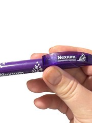 Lot 2 Nexium & AcipHex Pharma Rep Promo Pens GERD PPI Writes