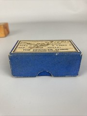 2 x Vintage Hertzler Clinic Prescription Pill Box Cardboard Paper Rx Pharmacy