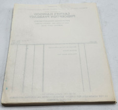 VINTAGE Blank PRESCRIPTION Receipts Carter’s Elmwood Pharmacy Berkeley CA 1960s