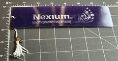 Nexium Entocort EC AstraZeneca AZ Charm Pharmaceutical Drug Advertising Bookmark