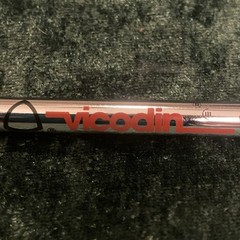 Promotional Ballpoint Pen for the Medication Vicodin ES (dry of Ink) Collectable