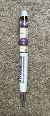 Vintage Advair Pen Drug Rep Advertising Metal Floaty Pen – Works