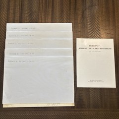 Lot Of 5 BIOBRANE II Signed Original Label Art Works Winthrop Pharma w/ Booklet