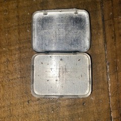 Vintage Anacin Twelve Tablets Empty Pocket Tin Advertising USA Jersey City NJ