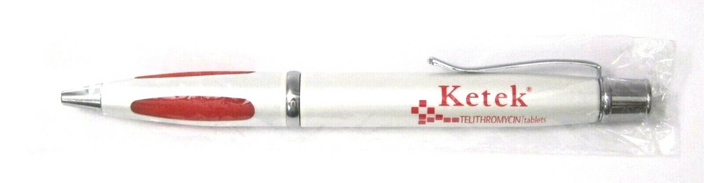 Drug Rep KETEK Collectible Heavy Metal Pen RARE
